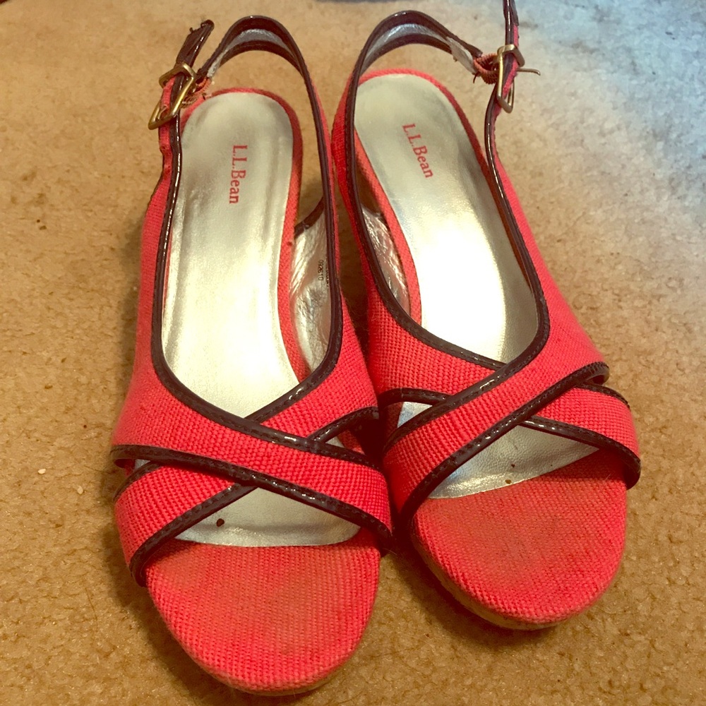 L.L. Bean summer wedges
